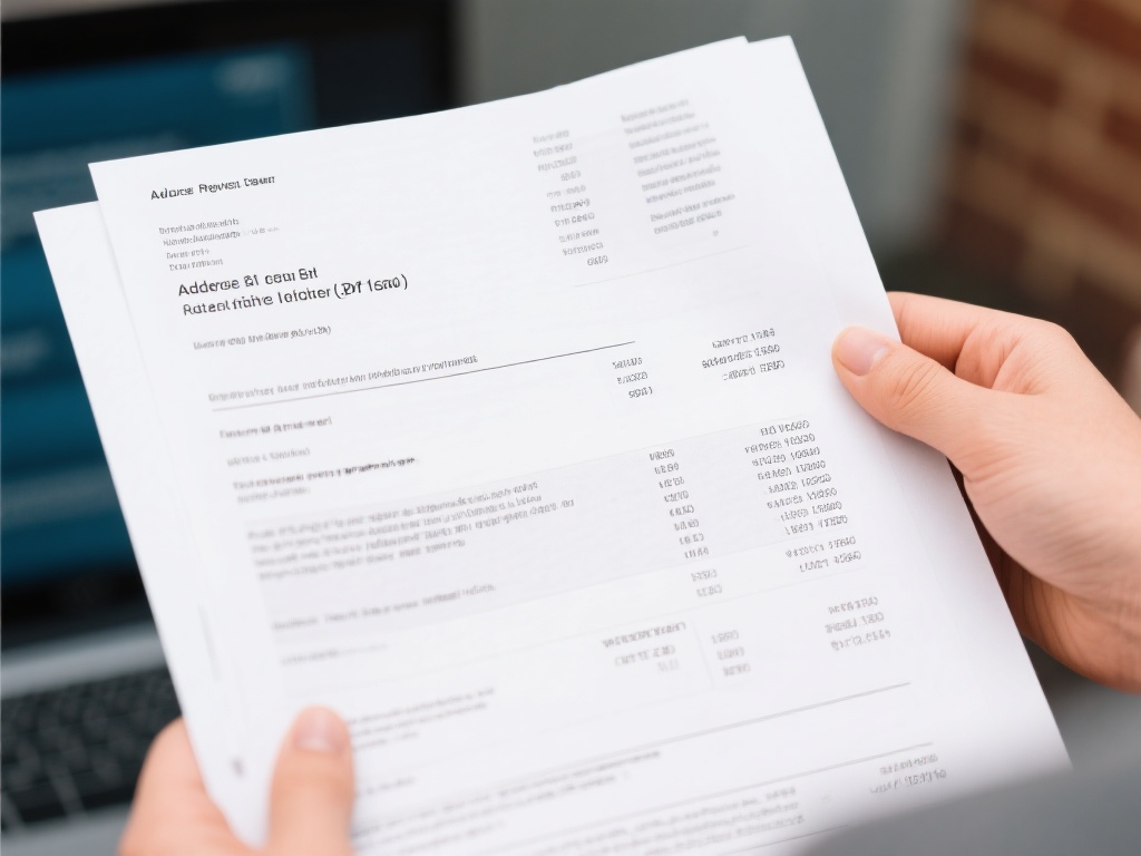 选择合适的证明文件：地址证明文件需为近三个月内的账